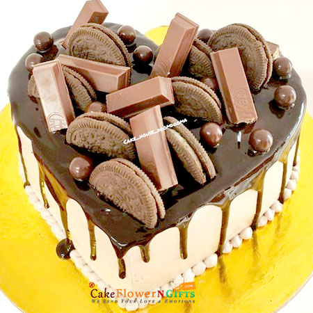 Delicious Oreo And Kitkat Cake thailand | Gift Delicious Oreo And Kitkat  Cake- FNP