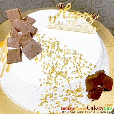 Butterscotch Cake - Buy/Send Half Kg Cake India - Gift My Emotions
